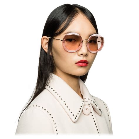 glitter sunglasses miu miu|miu miu runway sunglasses.